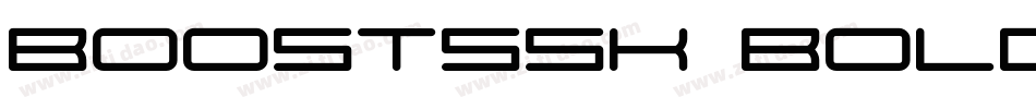 BoostSSK Bold字体转换
